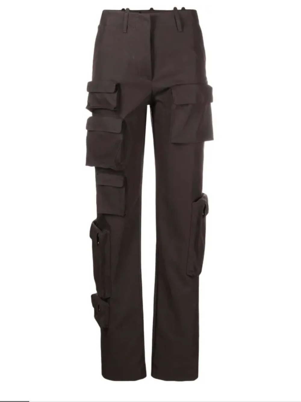 Off-White Brown cargo pants, EUC